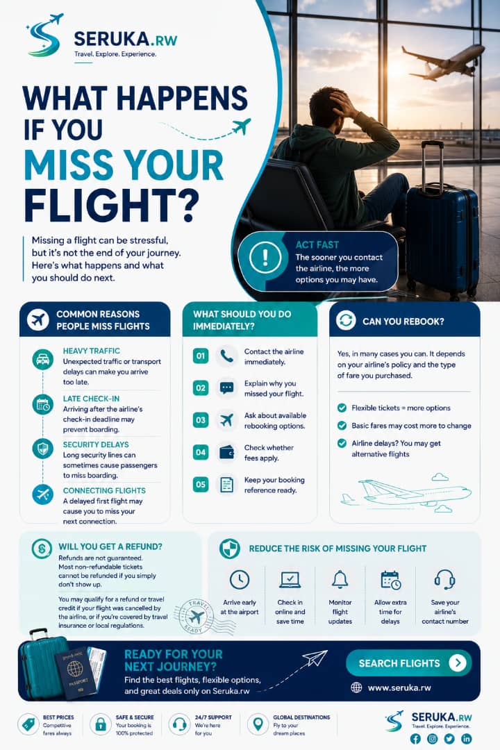 What Happens If You Miss Your Flight? Everything You Need to Know