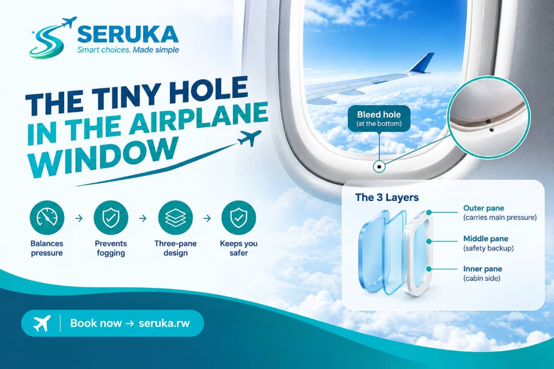 Tiny Hole in Airplane Windows: What Is It For?