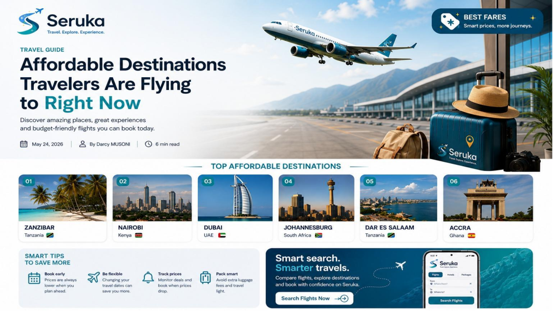 Affordable Destinations Travelers Are Flying to Right Now
