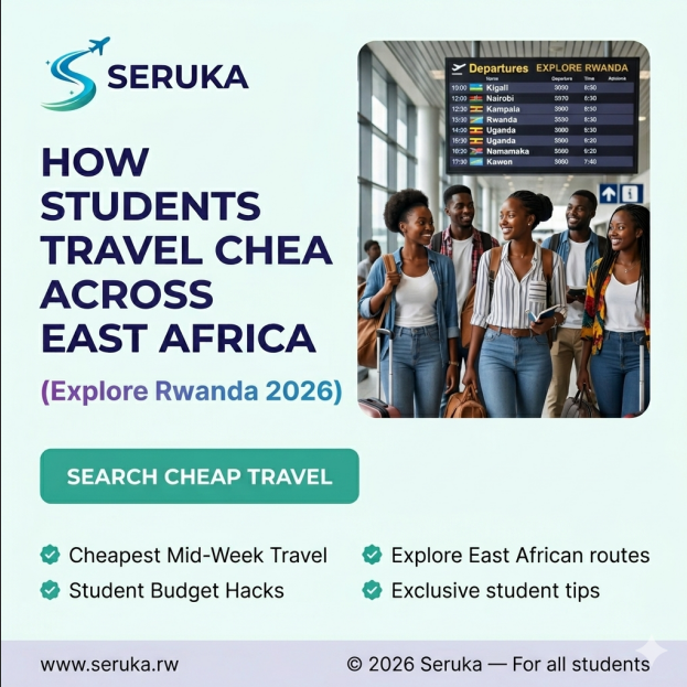 How students can travel cheap in East Africa (Rwanda guide 2026)